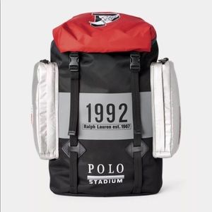 Ralph Lauren Polo Winter Stadium Back Pack. NWT.